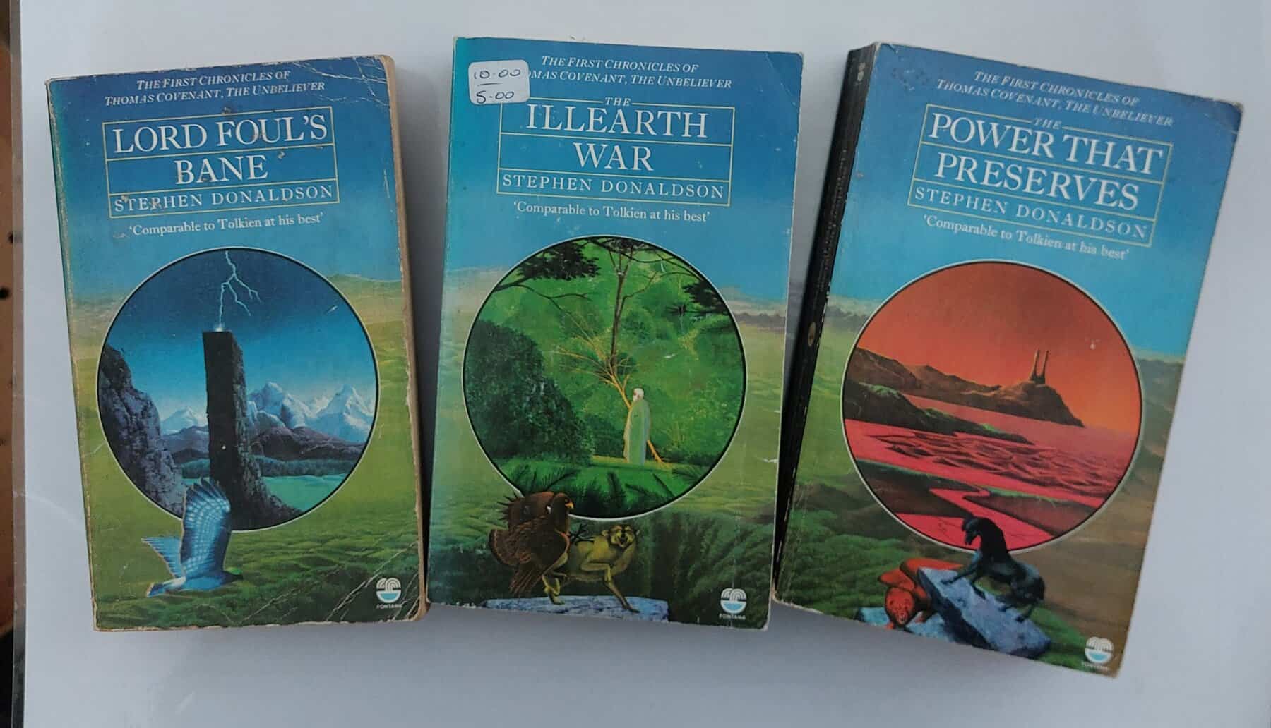 The First Chronicles Of Thomas Covenant: 3 Volume Set 1; Lord Foul's Bane; 2 The Illearth War; 3 The Power That Preserves