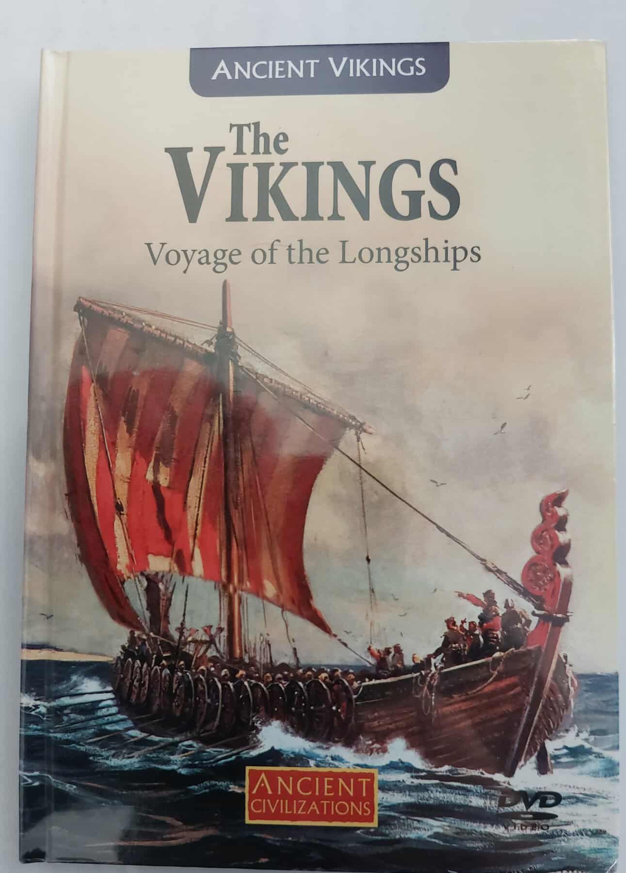 ANCIENT CIVILIZATIONS THE VIKINGS Voyage of the Longships Viking Ship  DVD