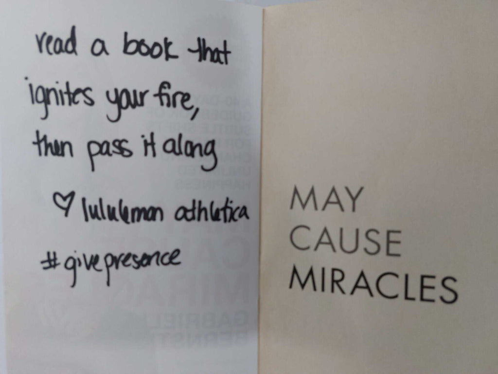 May Cause Miracles A 40-Day Guidebook of Subtle Shifts for Radical Change and Unlimited Happiness