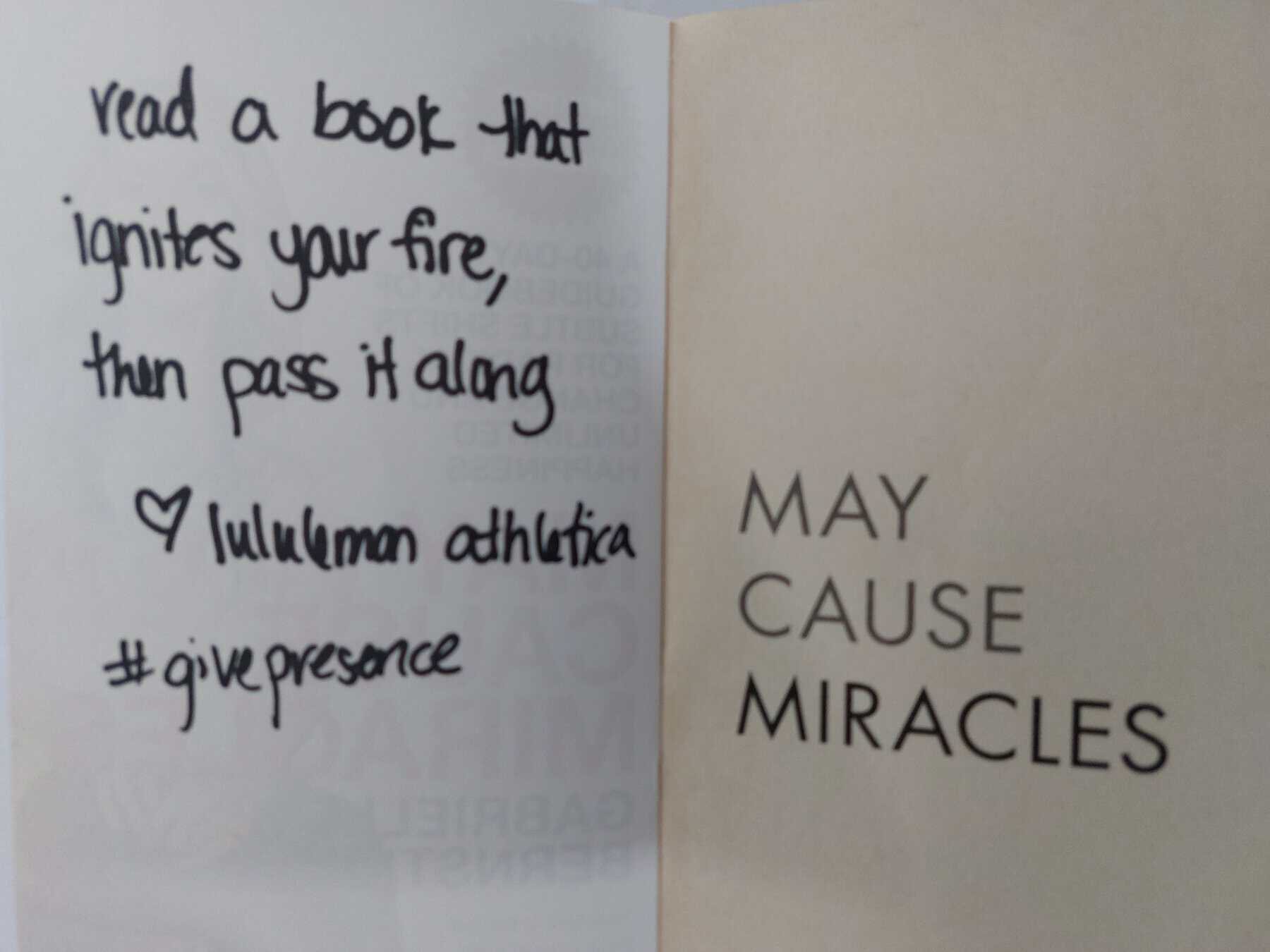 May Cause Miracles A 40-Day Guidebook of Subtle Shifts for Radical Change and Unlimited Happiness