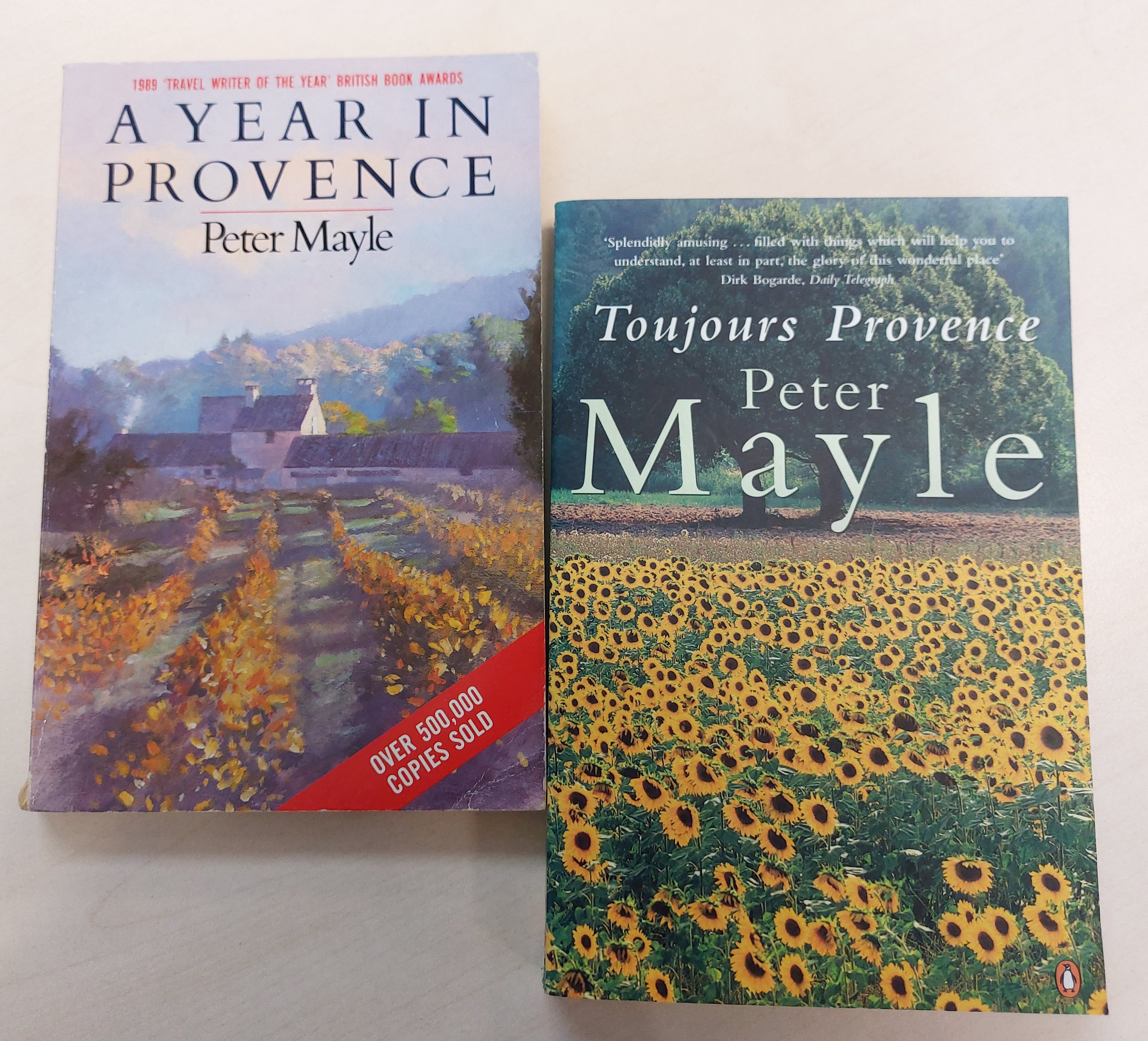 A Year In Provence and Toujours Provence