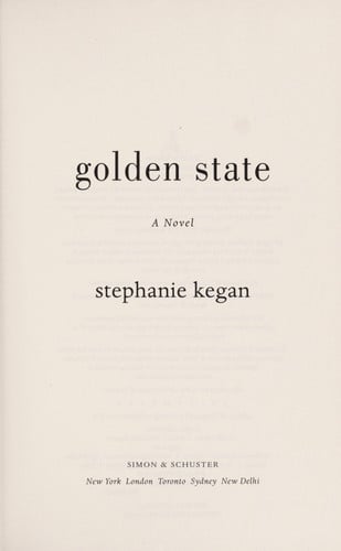 Golden State A Novel