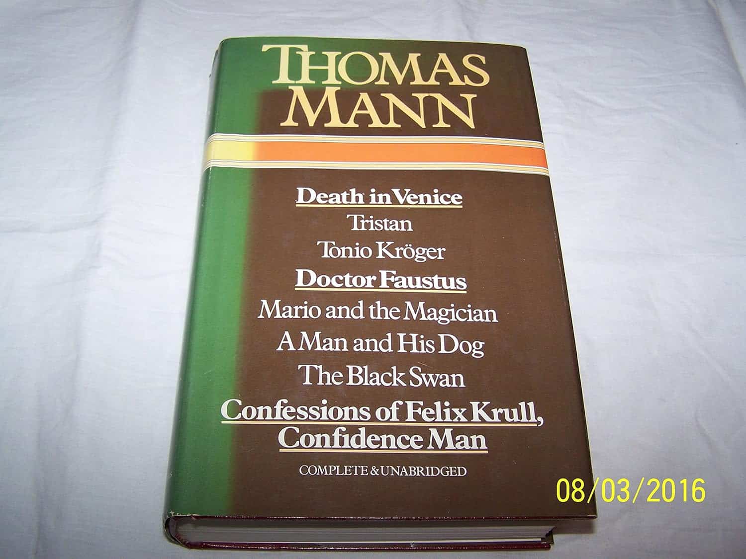 Selected Works by Thomas Mann