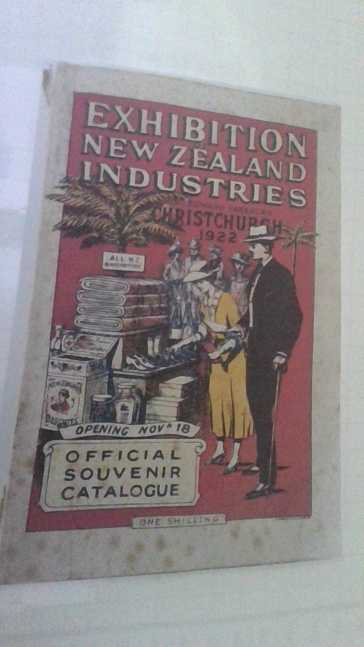 Exhibition New Zealand Industries Christchurch 1922 Official Souvenir Catalogue