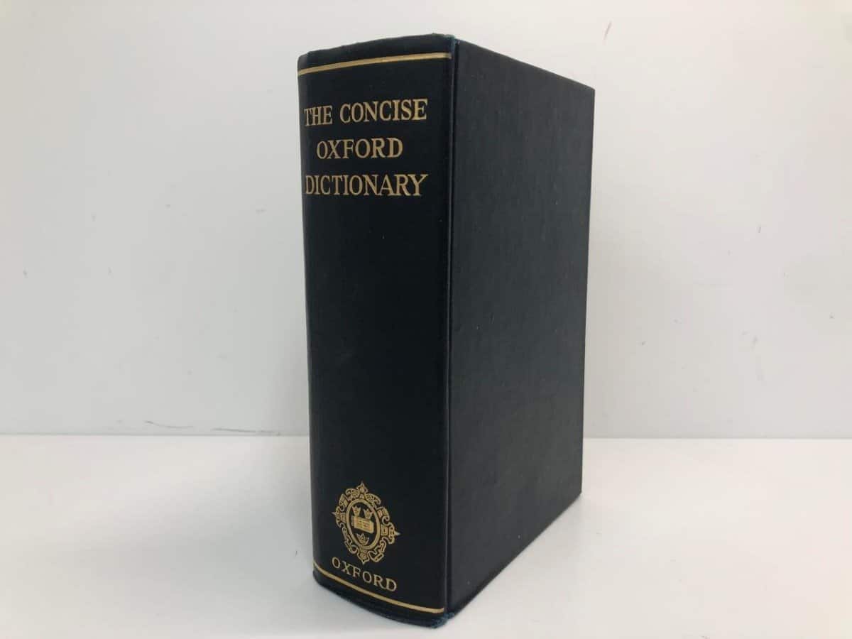 The Concise Oxford Dictionary 4th Edition 1951